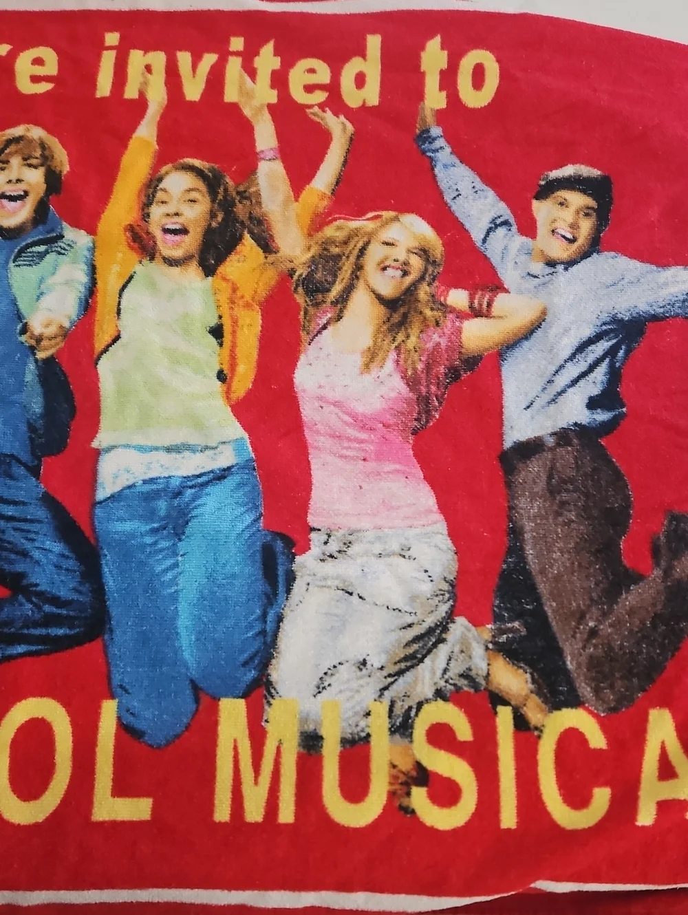 Vintage High School Musical Pool Towel